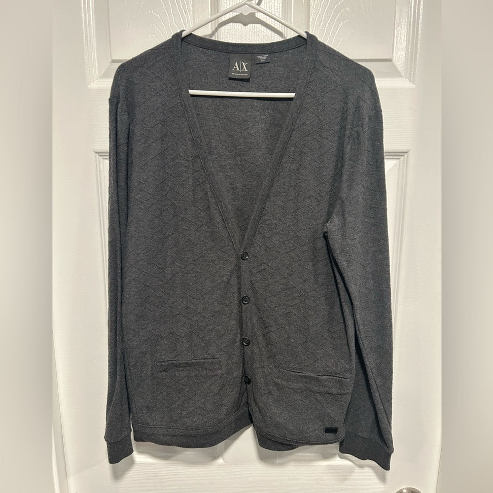 AX button down cardigan